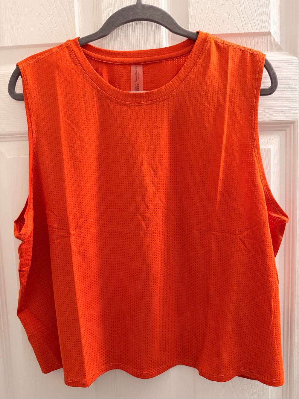 Outdoor voices think fast mesh crop top XXL NWT